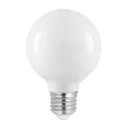 LED bulb E27 4 W G80 2,700 K dimmable, opal