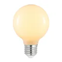 LED bulb E27 4 W G80 2,700 K dimmable, opal