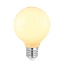 LED bulb E27 8 W G80 2,700 K dimmable, opal