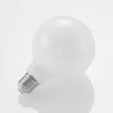 LED bulb E27 8 W 2,700 K G95 globe, dimmable, opal