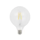 LED bulb E27 6 W 2,700 K G125 globe filament clear