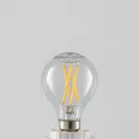 LED bulb E14 8W 2,700K filament golf ball dimmable