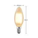 LED bulb E14 4 W 2,700 K candle, dimmable, matt