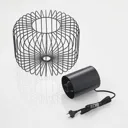 Lindby Vatiki table lamp with cage lampshade