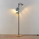 Lindby Adalin floor lamp, grey