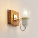 Lucande Becky wall spotlight, one-bulb, white