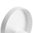Lucande Andelina wall light round white