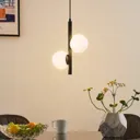 Lucande Emarin hanging light, 2-bulb