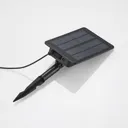 Lindby Lexiane 3 LED solar lamps, stainless steel