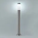 Lindby Sirita LED solar path light stainless steel