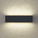 Arcchio Lengo LED wall lamp 25 cm 2-bulb graphite