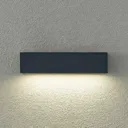 Arcchio Lengo LED wall lamp 25 cm 1-bulb graphite