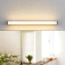 Lindby Ulisan LED bathroom light, angular 58.8 cm