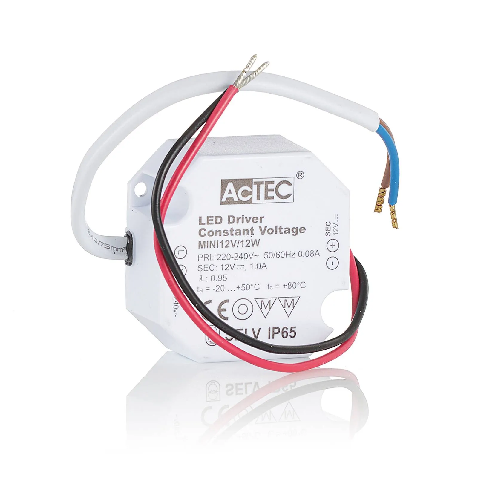 AcTEC Mini LED driver CV 12 V, 12 W, IP65
