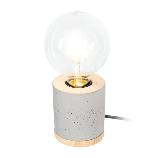 Envolight Jasper table lamp, concrete/oak