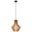 Envolight Floj hanging lamp, birch plywood Ø 30 cm