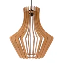 Envolight Floj hanging lamp, birch plywood Ø 45 cm