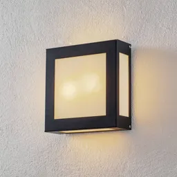Legendo Angular Exterior Wall Lamp, excl Sensor