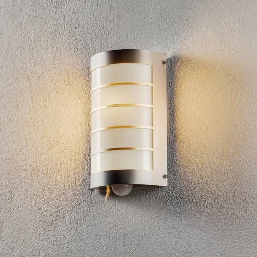 Marco1 Modern Exterior Wall Lamp incl. Sensor