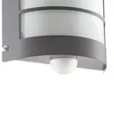 Aqua Marco sensor outdoor lamp, grid, anthracite
