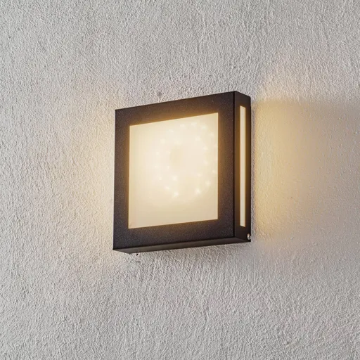Legendo Mini LED outdoor wall light, anthracite