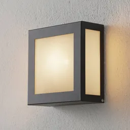 Aqua Legendo Mini sensor wall lamp, anthracite
