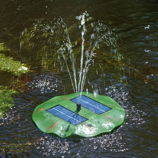 Seerose - floating solar pond pump