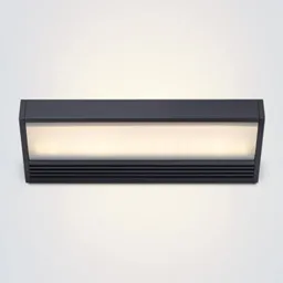 Black LED wall lamp SML