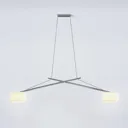 Twin - an LED hanging light that can do the splits