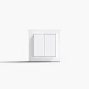 Senic Smart Switch Philips Hue 3x, glossy white