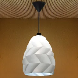 Kokon hanging light, white