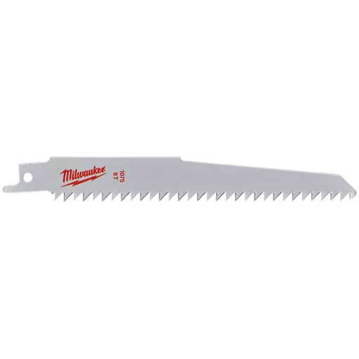 Milwaukee S644D Wood and Plastic Saw Blades - 150mm, Pack of 3