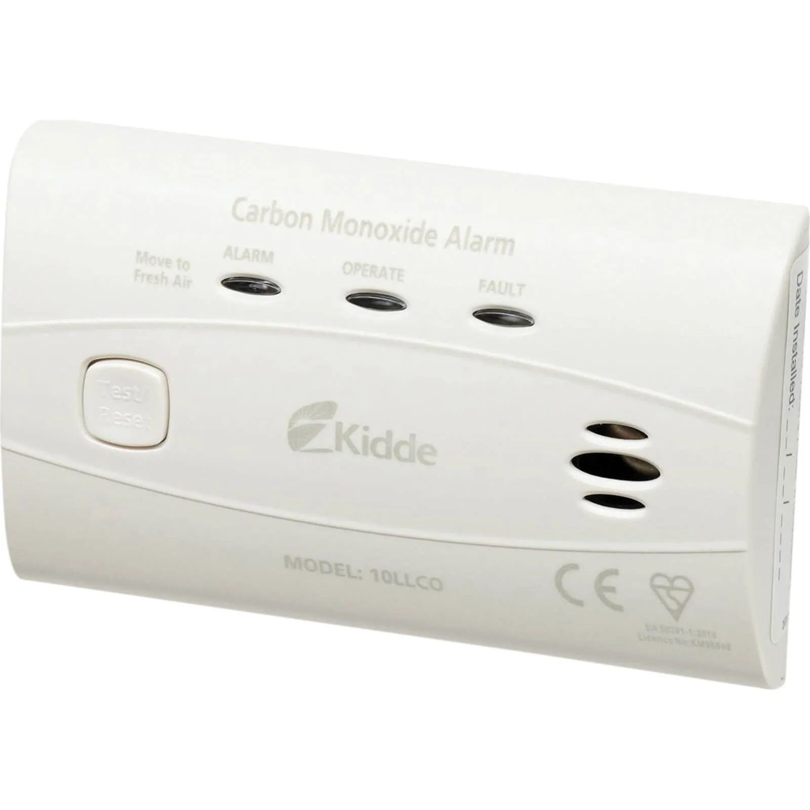 Kidde 10 Year Carbon Monoxide Alarm Sealed Battery