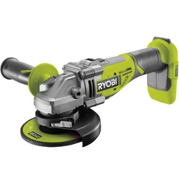 Ryobi R18AG7 ONE+ 18v Cordless Brushless Angle Grinder 125mm - No Batteries, No Charger, No Case