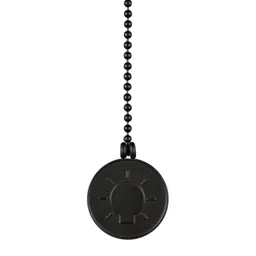 Westinghouse bulb medallion pull chain black