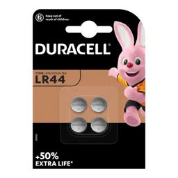 Duracell Non-rechargeable LR44 Battery, Pack of 2