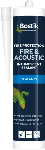 Fire & Acoustic Intumescent Sealant C20 White