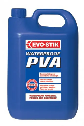 Evo-Stik Evo-Bond Waterproof PVA 5ltr (5 to 1 dilution rate)