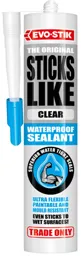 Evo-Stik Sticks Like Waterproof Sealant C20 Clear