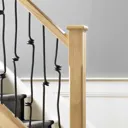 Elements Modern Natural Oak Handrail, (L)4.2m (W)65mm