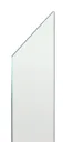 Immix Clear Toughened glass Balustrade panel (H)780mm (W)200mm (T)8mm