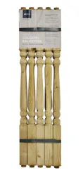 Richard Burbidge Colonial Softwood Deck spindle (H)0.81m (W)41mm (T)41mm, Pack of 10