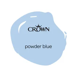 Crown Breatheasy Powder blue Matt Emulsion paint, 40ml Tester pot