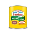 Sandtex Ultra smooth Brick red Masonry paint, 0.15L Tester pot