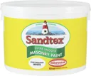 Sandtex Ultra smooth Pure brilliant white Masonry paint, 10L