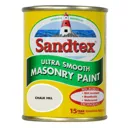 Sandtex Ultra smooth Chalk hill brown Masonry paint, 0.15L Tester pot