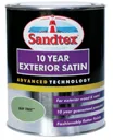 Sandtex Bay tree Satin Metal & wood paint, 750ml