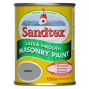 Sandtex Ultra smooth Gravel Masonry paint, 0.15L Tester pot