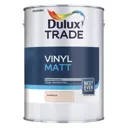 Dulux Trade Magnolia Matt Emulsion paint, 5L