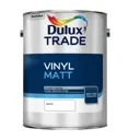 Dulux Trade White Matt Emulsion paint, 5L